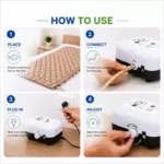 Carent Alternating Air Pressure Mattress With Electric Pump 6